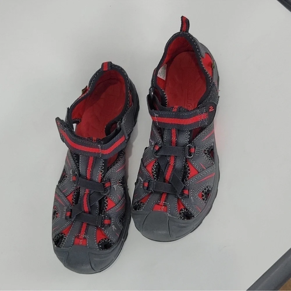 Merrell Hydro Hiking Shoes Red & Grey Youth